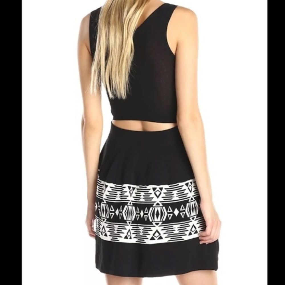 Sam Edelman PERRY Dress Tribal Print Fit & Flare NEW